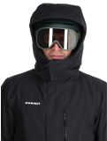 Thumbnail Mammut, Fall Line HS Thermo Hooded ski jacket men Black black 