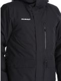 Thumbnail Mammut, Fall Line HS Thermo Hooded ski jacket men Black black 