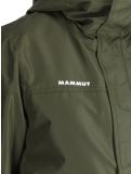 Thumbnail Mammut, Fall Line HS Thermo Hooded ski jacket men Dark Marsh / Black black, green 