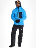 Thumbnail Mammut, Stoney HS Thermo Hooded ski jacket men Glacier Blue / Black black, blue 