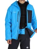 Thumbnail Mammut, Stoney HS Thermo Hooded ski jacket men Glacier Blue / Black black, blue 