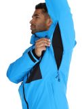 Thumbnail Mammut, Stoney HS Thermo Hooded ski jacket men Glacier Blue / Black black, blue 