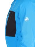 Thumbnail Mammut, Stoney HS Thermo Hooded ski jacket men Glacier Blue / Black black, blue 