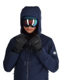 Thumbnail Mammut, Stoney HS Thermo Hooded ski jacket men Marine blue 