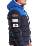 Thumbnail Napapijri, A-shackleton down jacket men Blu Marine blue 