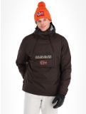 Thumbnail Napapijri, Northfarer 2.0 Wint winter anorak men Brown Ebony grey 