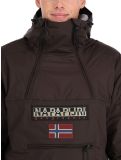 Thumbnail Napapijri, Northfarer 2.0 Wint winter anorak men Brown Ebony grey 