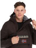 Thumbnail Napapijri, Northfarer 2.0 Wint winter anorak men Brown Ebony grey 