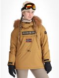 Thumbnail Napapijri, Skidoo W 2.0 winter anorak women Brown Tobacco brown 