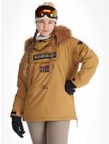 Thumbnail Napapijri, Skidoo W 2.0 winter anorak women Brown Tobacco brown 