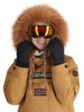 Thumbnail Napapijri, Skidoo W 2.0 winter anorak women Brown Tobacco brown 