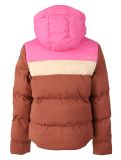 Thumbnail Brunotti, Niagony ski jacket kids Mahoganny brown, pink 