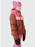 Thumbnail Brunotti, Niagony ski jacket kids Mahoganny brown, pink 