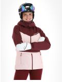 Thumbnail O'Neill, Aplite ski jacket women Windsor Wine Colour Block burgundy, pink 