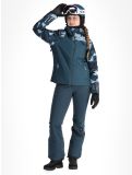 Thumbnail O'Neill, Aplite Plus ski jacket women Blue Triangle Ikat blue 