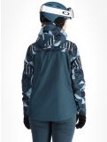 Thumbnail O'Neill, Aplite Plus ski jacket women Blue Triangle Ikat blue 