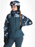 Thumbnail O'Neill, Aplite Plus ski jacket women Blue Triangle Ikat blue 