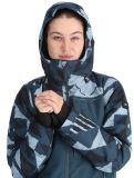 Thumbnail O'Neill, Aplite Plus ski jacket women Blue Triangle Ikat blue 