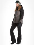 Thumbnail O'Neill, Carbonite ski jacket women Black Out Colour Block black, brown, grey 