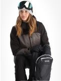 Thumbnail O'Neill, Carbonite ski jacket women Black Out Colour Block black, brown, grey 