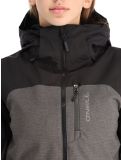 Thumbnail O'Neill, Carbonite ski jacket women Black Out Colour Block black, brown, grey 