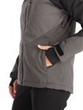 Thumbnail O'Neill, Carbonite ski jacket women Black Out Colour Block black, brown, grey 