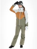 Thumbnail O'Neill, Carbonite ski jacket women London Fog Colour Block brown, green, white 