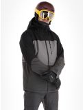 Thumbnail O'Neill, Carbonite ski jacket men Black Out Colour Block black, grey 