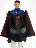 Thumbnail O'Neill, Carbonite ski jacket men Windsor Wine Colour Block burgundy, green, white 