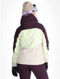 Thumbnail O'Neill, Carbonite Snow ski jacket women Aubergine Colour Block purple, white 