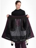 Thumbnail O'Neill, Carbonite Snow ski jacket women Aubergine Colour Block purple, white 