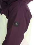 Thumbnail O'Neill, Carbonite Snow ski jacket women Aubergine Colour Block purple, white 