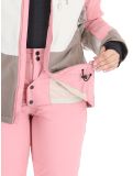 Thumbnail O'Neill, Carbonite Snow ski jacket women Genuine Pink Colour Block brown, pink, white 