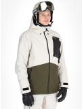 Thumbnail O'Neill, Hammer Block Snow ski jacket men Atmosphere Colour Block black, brown, white 