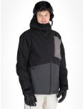 Thumbnail O'Neill, Hammer Block Snow ski jacket men Black Out Colour Block black, grey 