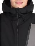 Thumbnail O'Neill, Hammer Block Snow ski jacket men Black Out Colour Block black, grey 