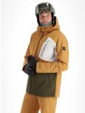 Thumbnail O'Neill, Jacksaw ski jacket men Rich Caramel Colour block brown, orange 