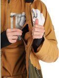 Thumbnail O'Neill, Jacksaw ski jacket men Rich Caramel Colour block brown, orange 