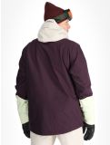 Thumbnail O'Neill, O'Riginals Hybrid ski jacket men Aubergine Colour Block purple, yellow 