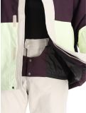 Thumbnail O'Neill, O'Riginals Hybrid ski jacket men Aubergine Colour Block purple, yellow 