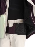 Thumbnail O'Neill, O'Riginals Hybrid ski jacket men Aubergine Colour Block purple, yellow 