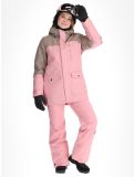 Thumbnail O'Neill, Utility Hybrid ski jacket women Genuine Pink Colour Block brown, pink, white 