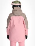 Thumbnail O'Neill, Utility Hybrid ski jacket women Genuine Pink Colour Block brown, pink, white 