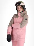 Thumbnail O'Neill, Utility Hybrid ski jacket women Genuine Pink Colour Block brown, pink, white 