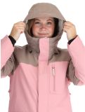 Thumbnail O'Neill, Utility Hybrid ski jacket women Genuine Pink Colour Block brown, pink, white 