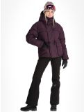 Thumbnail O'Neill, Z.E.N. Hybdrid ski jacket women Aubergine purple 