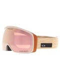 Thumbnail Oakley, Flight Tracker M goggles unisex Curry Stone - Prizm Snow Rose Gold Iridium red 