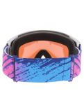 Thumbnail Oakley, Line Miner L goggles unisex Lucas Braathen Signature - Prizm Snow Sapphire Iridium pink, white 