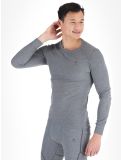 Thumbnail Odlo, Active Warm Eco thermal shirt men Odlo Steel Grey Melange grey 