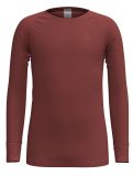 Thumbnail Odlo, Active Warm Eco thermal shirt kids Spiced Apple burgundy 